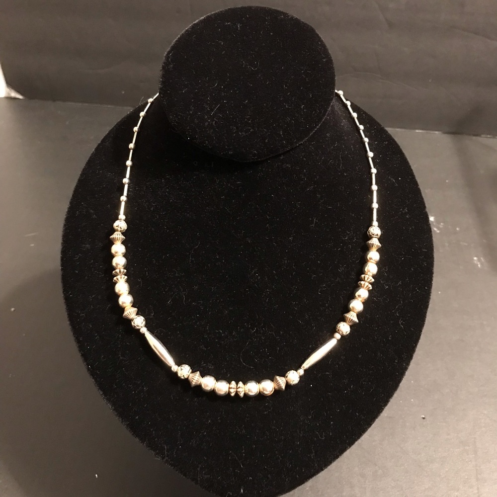 Women’s 23” Silver Bead Necklace